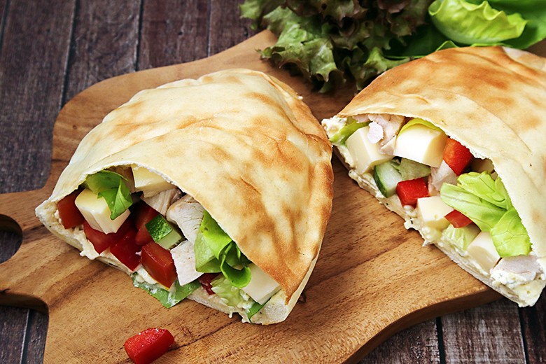 Gefüllte Pide