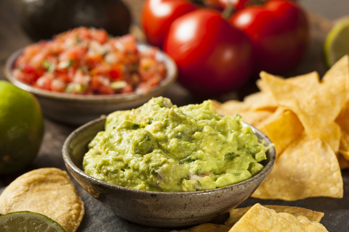Guacamole mit Rucola