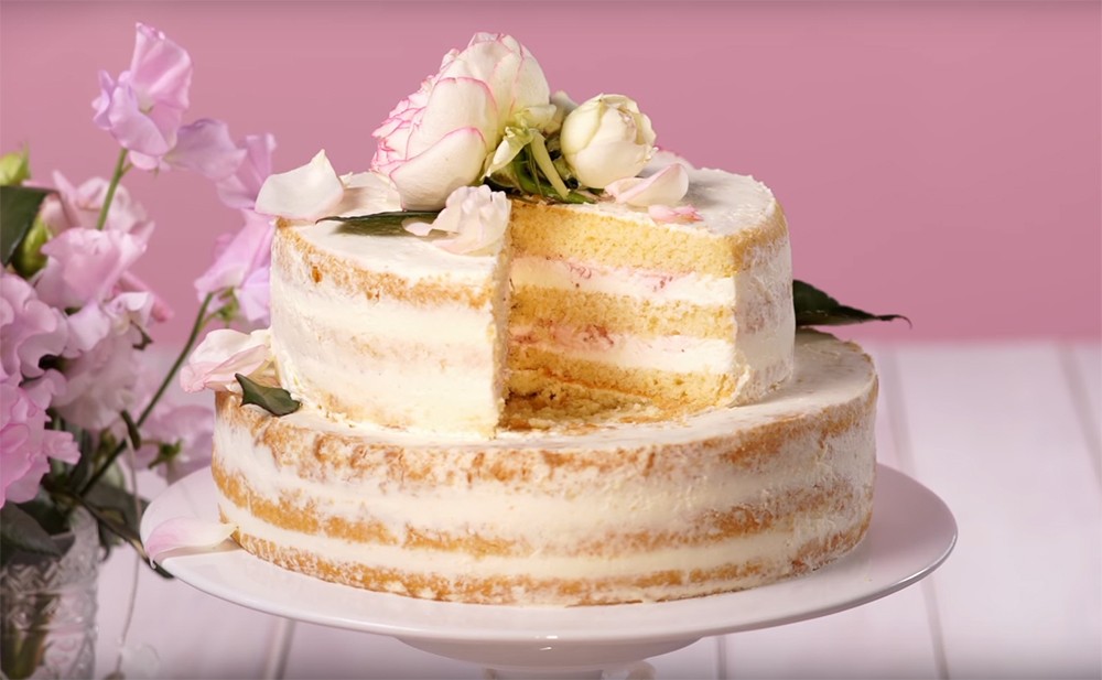 Naked Cake Hochzeitstorte