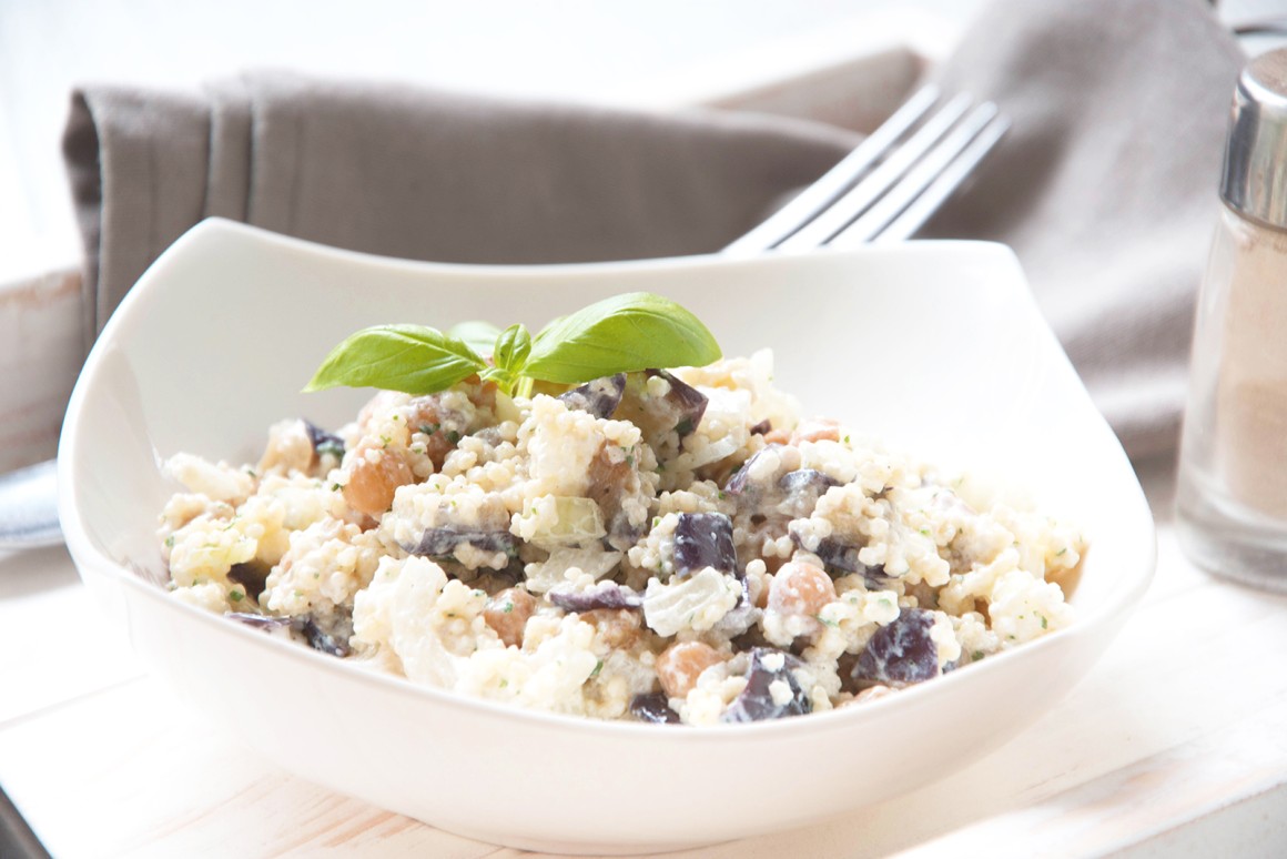 Gemüsesalat mit Couscous