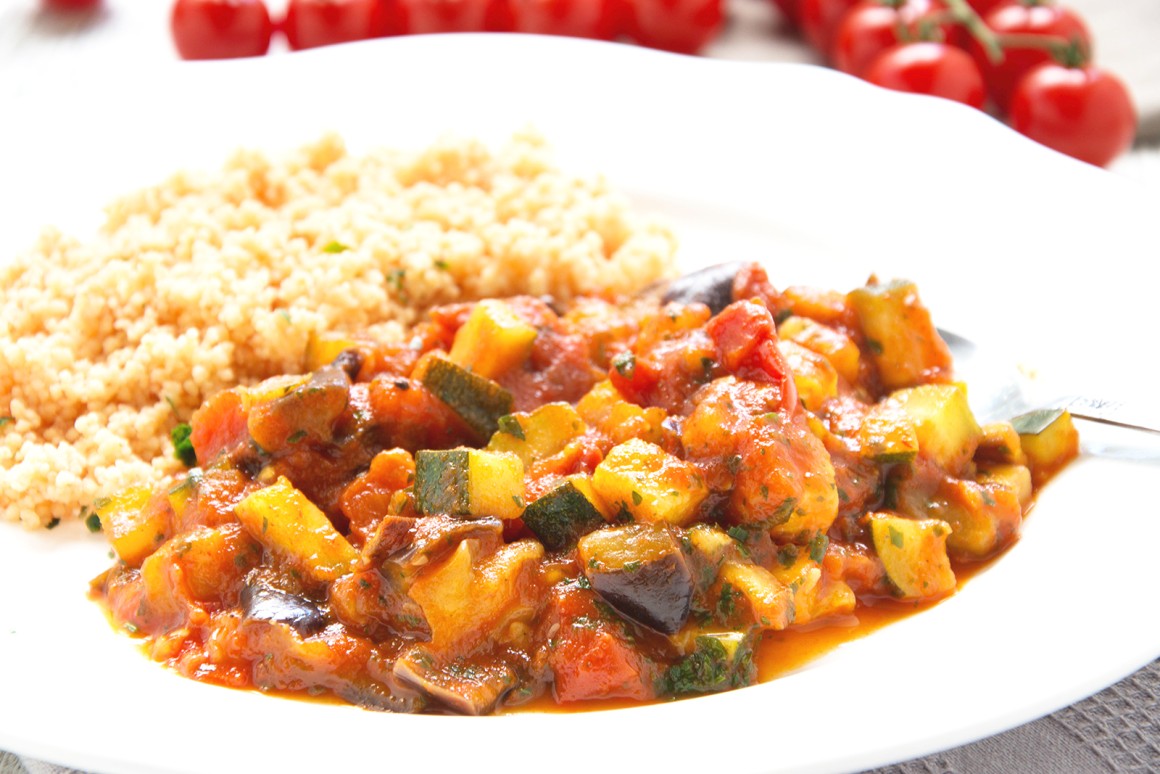 Ratatouille mit Couscous