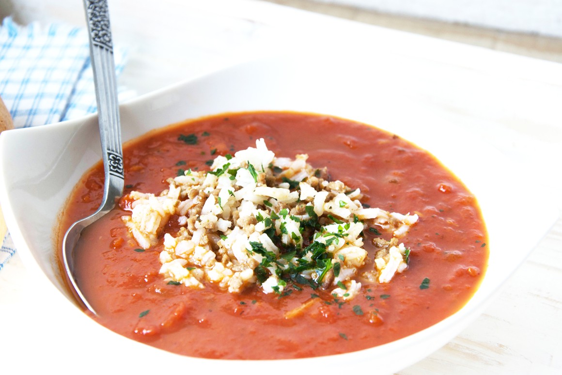 Tomatensuppe mit Biss