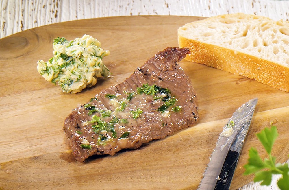Selbstgemachte Kräuterbutter