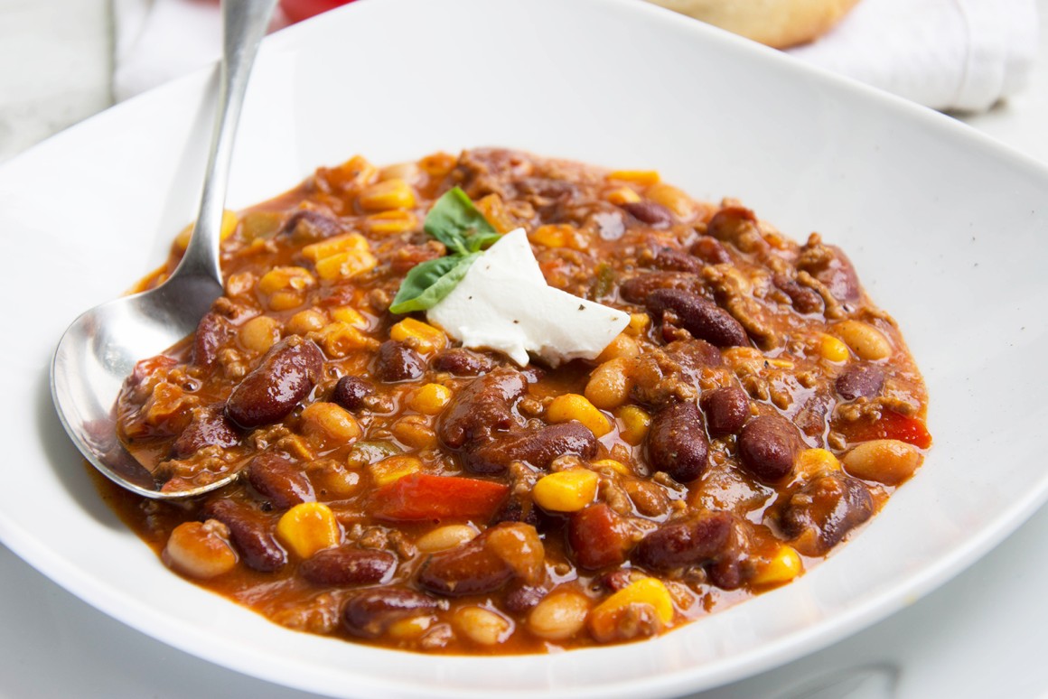Mais-Chili-Pfanne