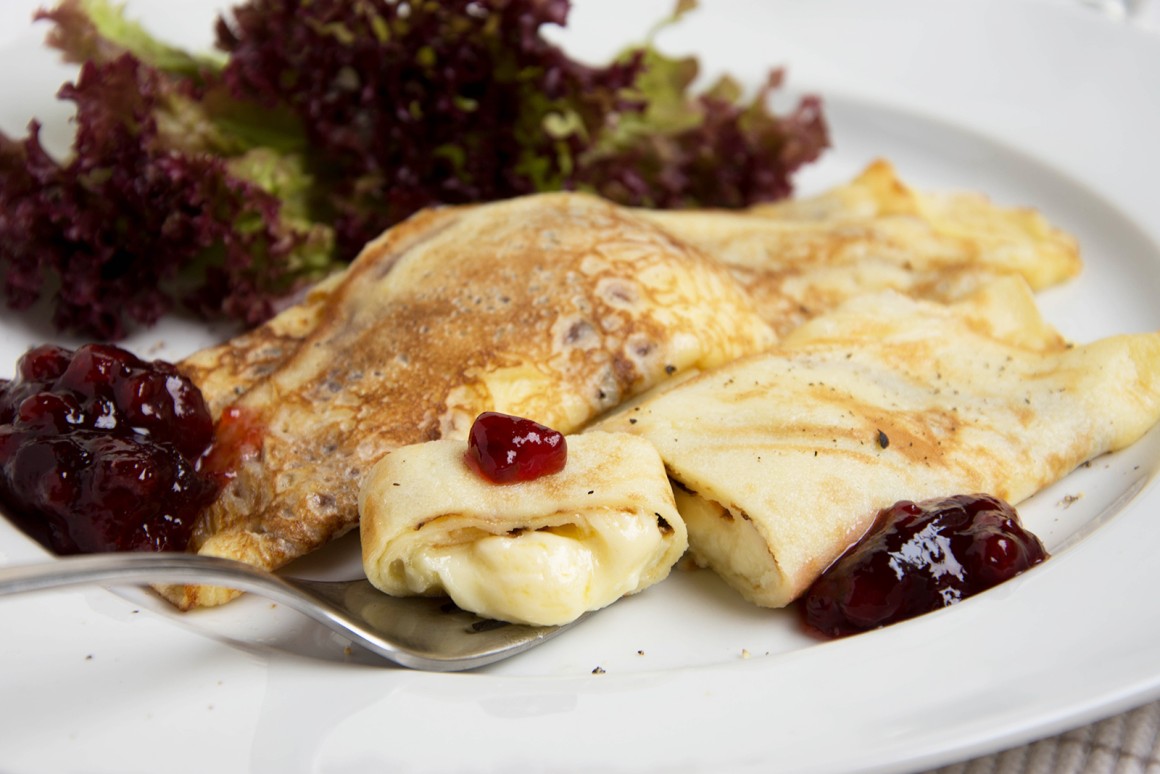 Pfannkuchen mit Käse-image