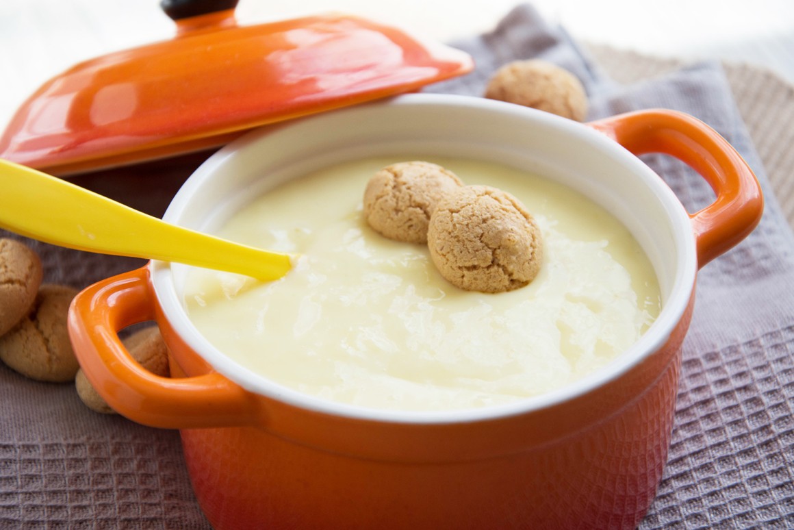 Vanillepudding mit Sojamilch