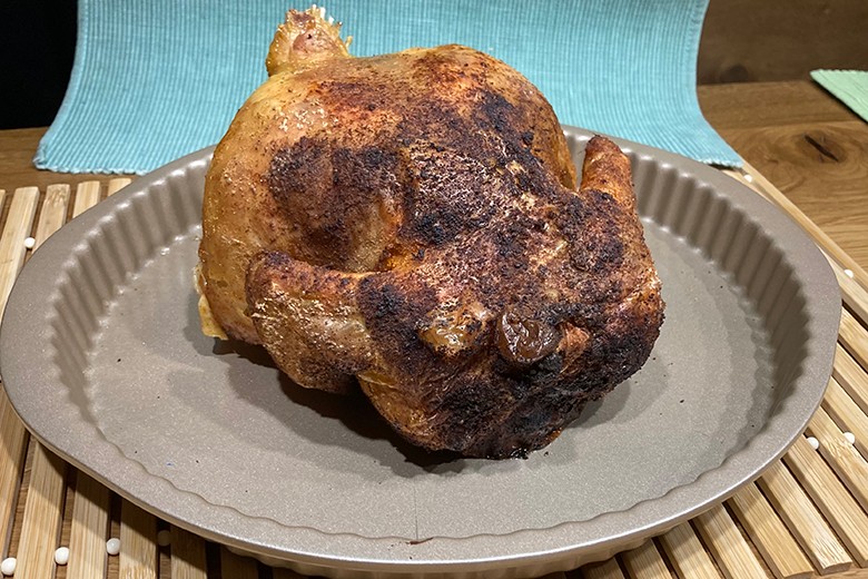 Brathuhn mit Rosmarin