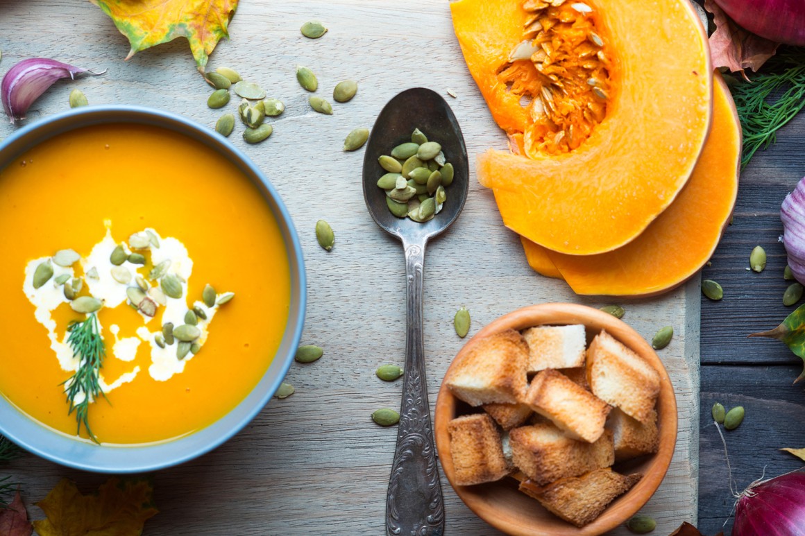 Kürbissuppe
