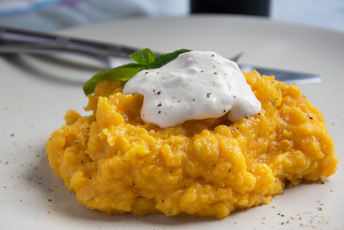 Karottenpüree mit Orange