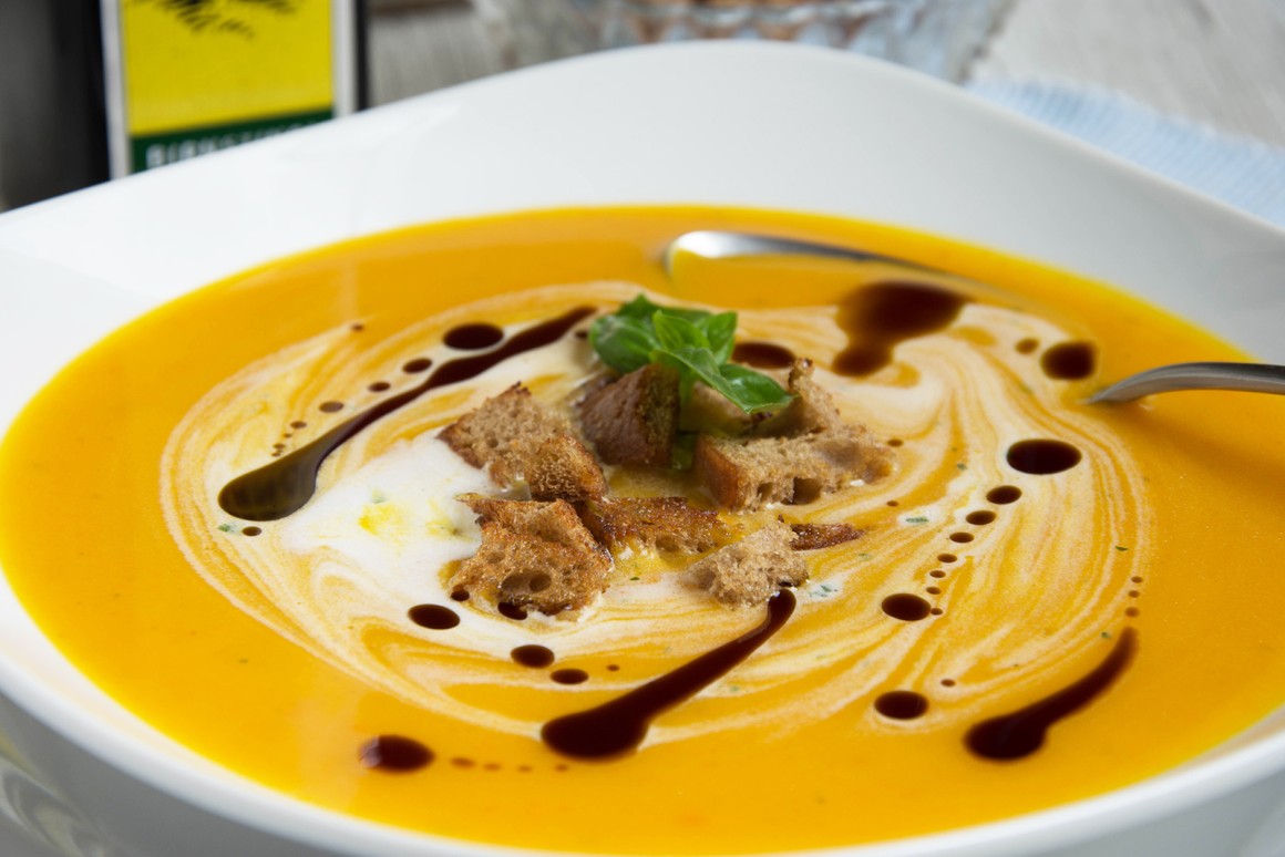 Kürbissuppe