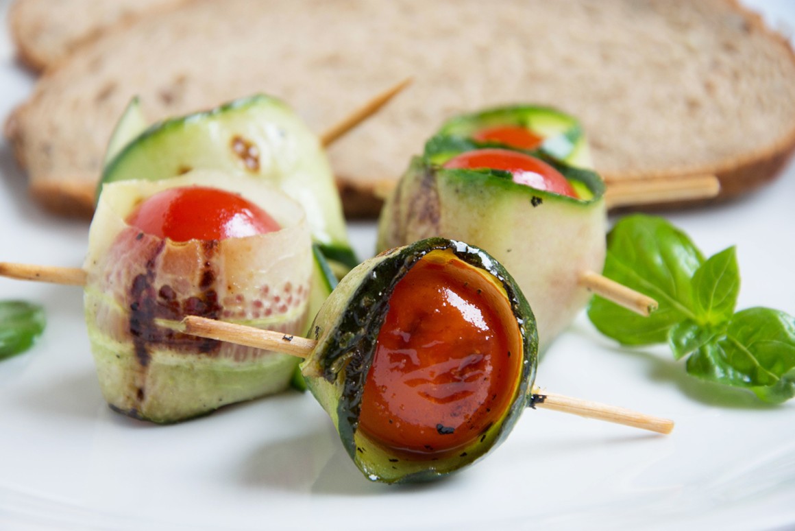 Tomaten-Gurken-Sticks
