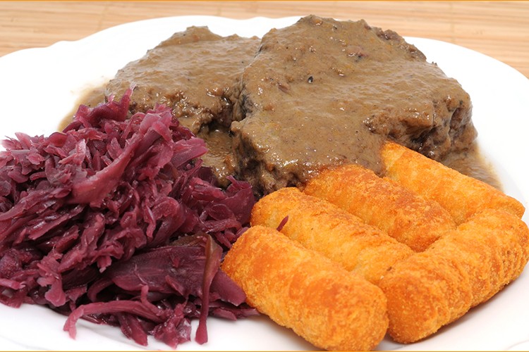 Wildschweinbraten