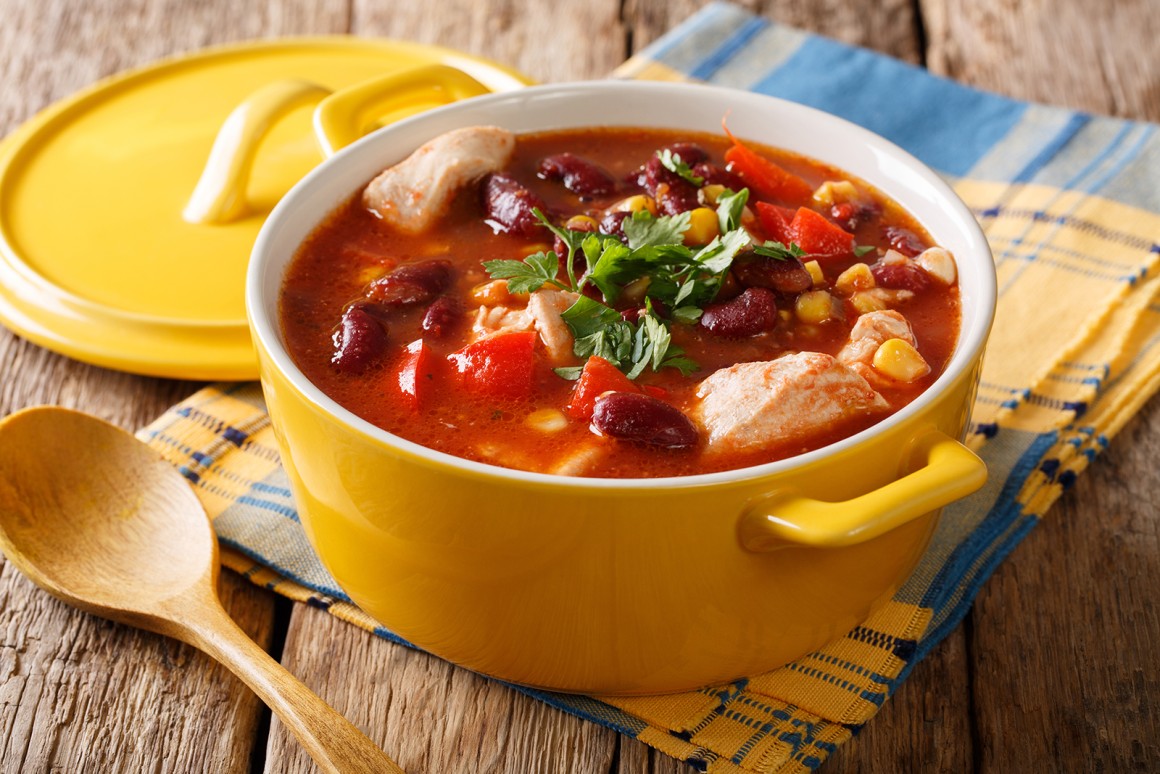Chili mit Hühnerfleisch