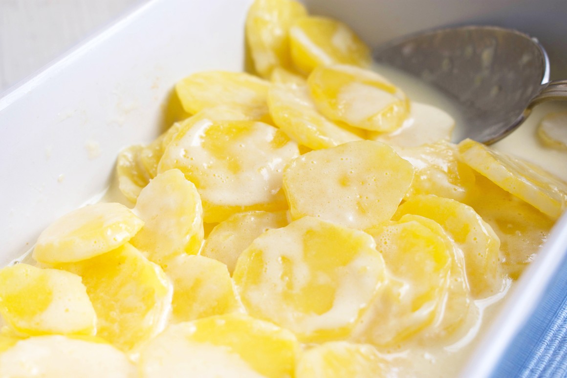 Bèchamelkartoffeln