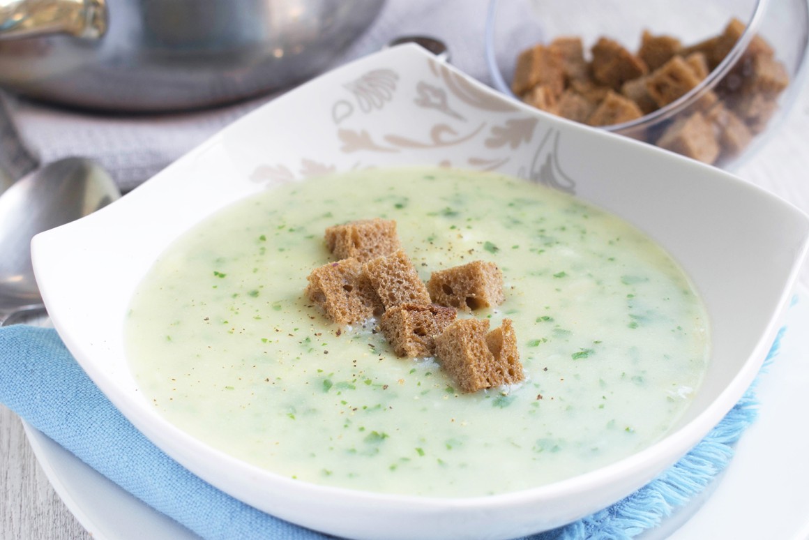 Petersilien-Ingwer-Suppe