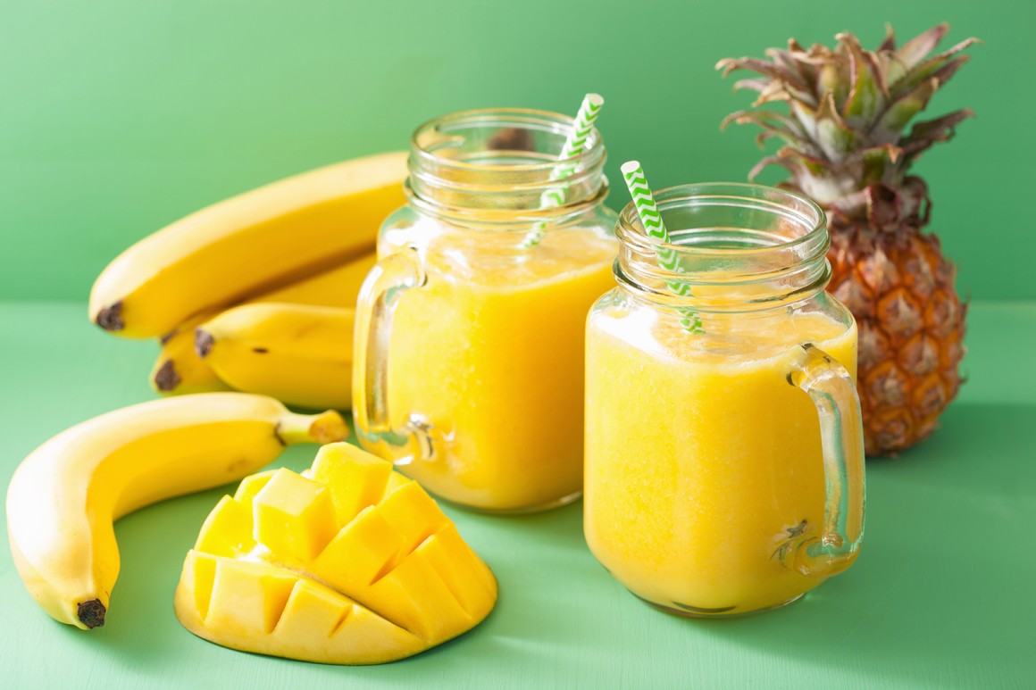 Bananen-Mango-Shake
