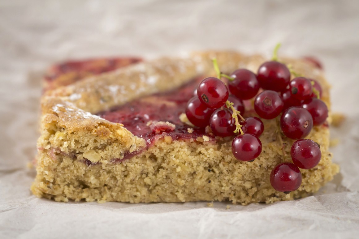 Linzerschnitten mit Johannisbeergelee - Rezept