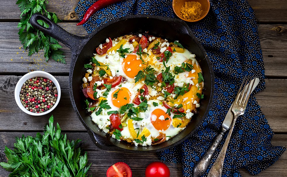 Shakshuka mit Feta