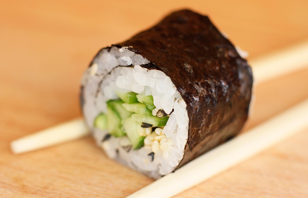 Gemüse Sushi