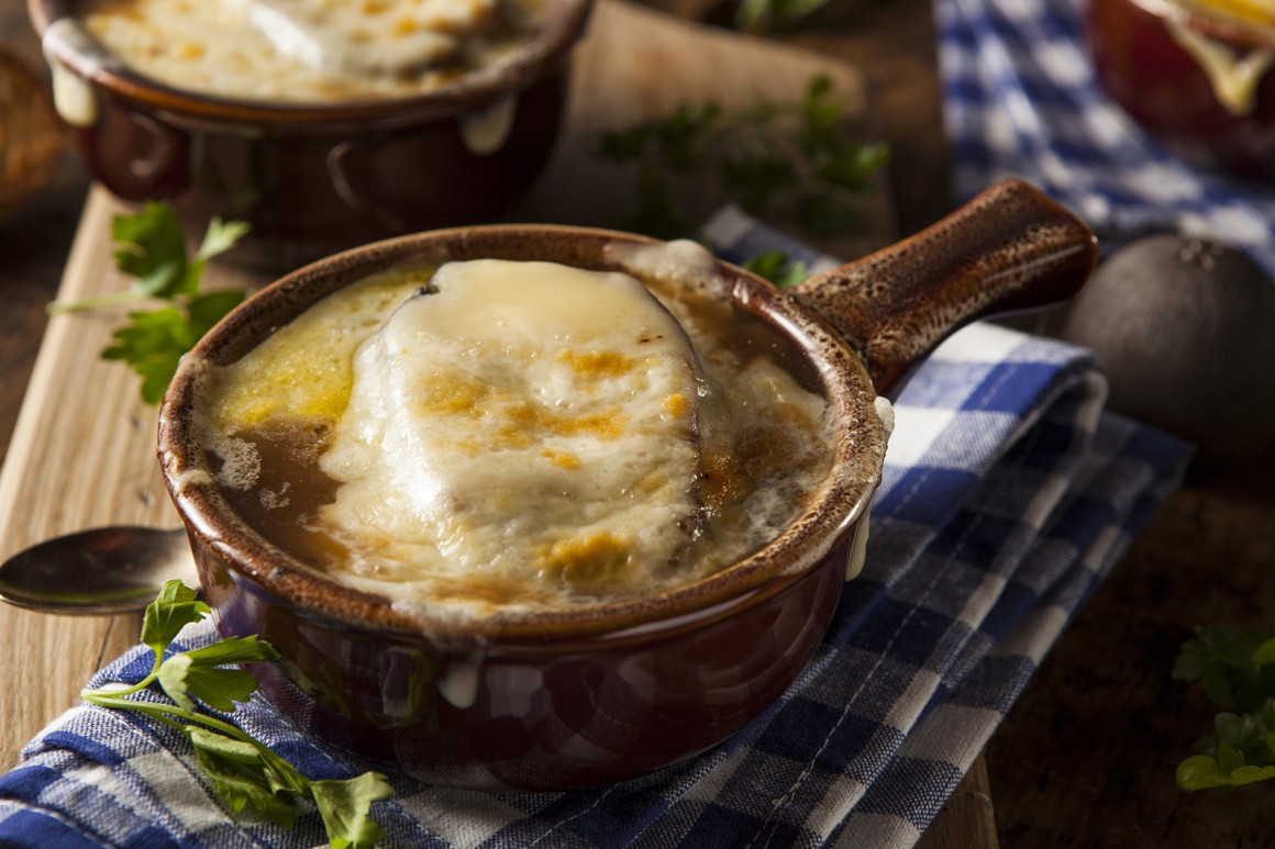 Französische Zwiebelsuppe