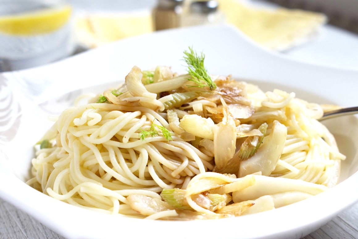 Fenchelspaghetti