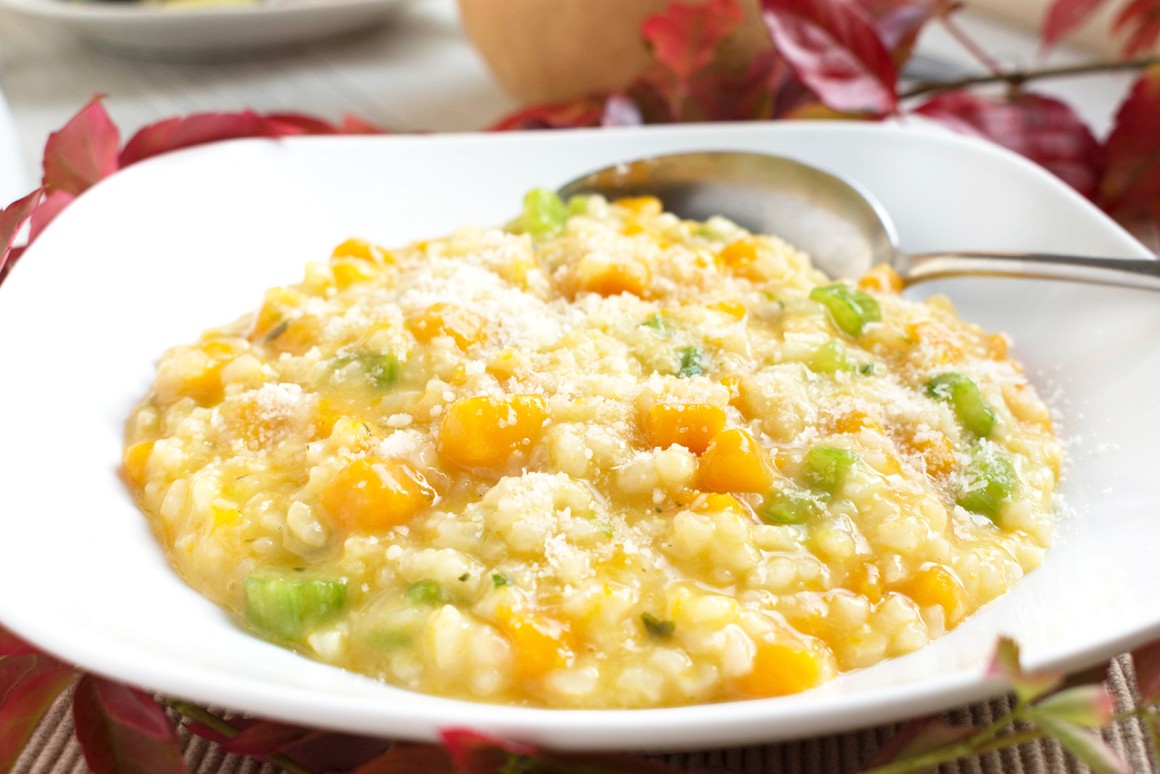 Kürbisrisotto