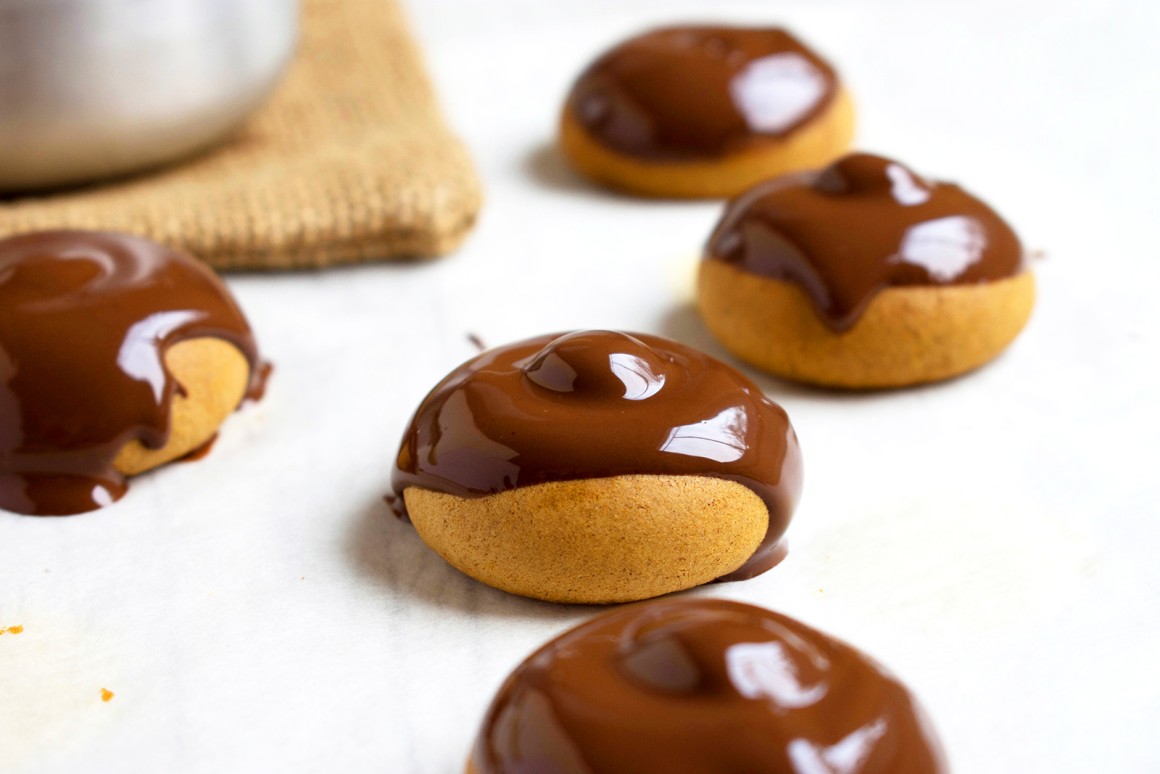 Marzipan-Lebkuchen-Kugeln