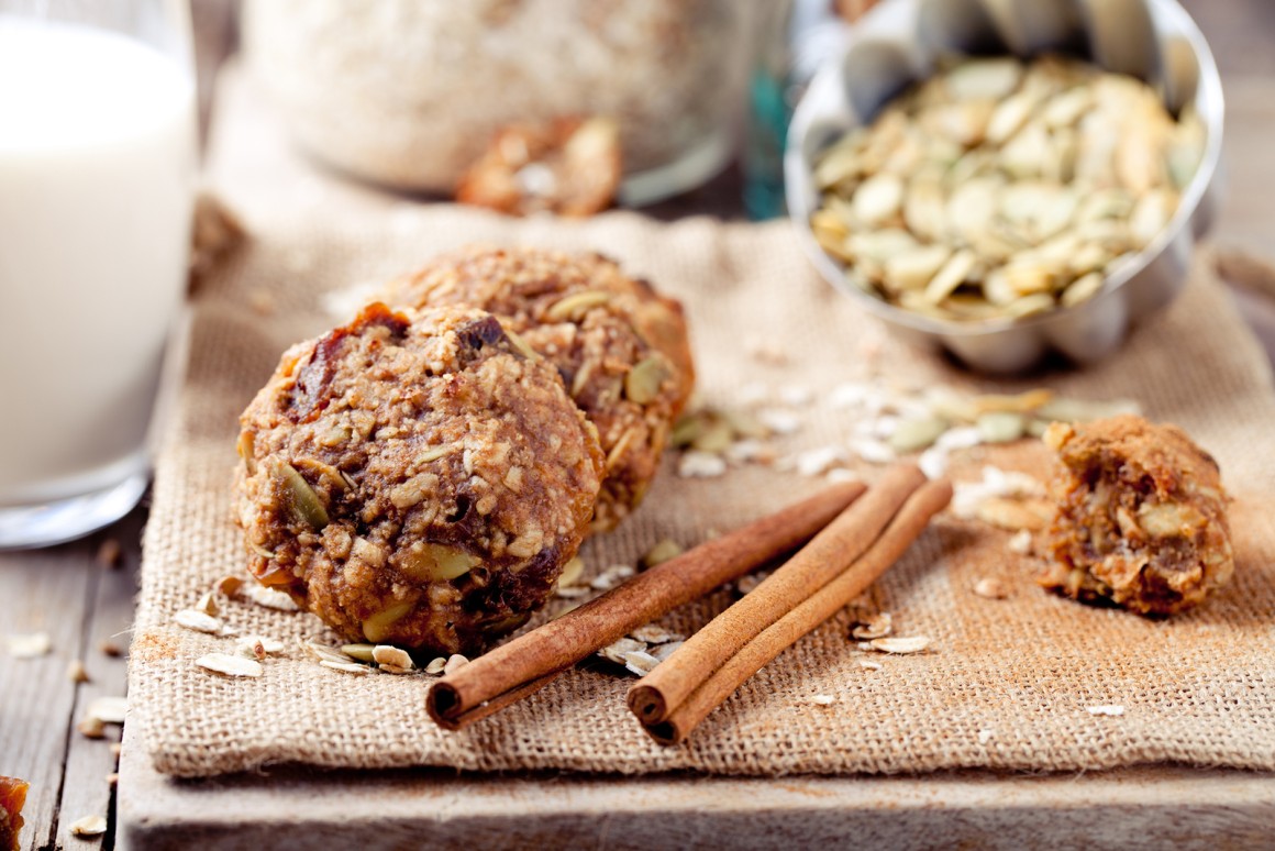 Vegane Müslicookies