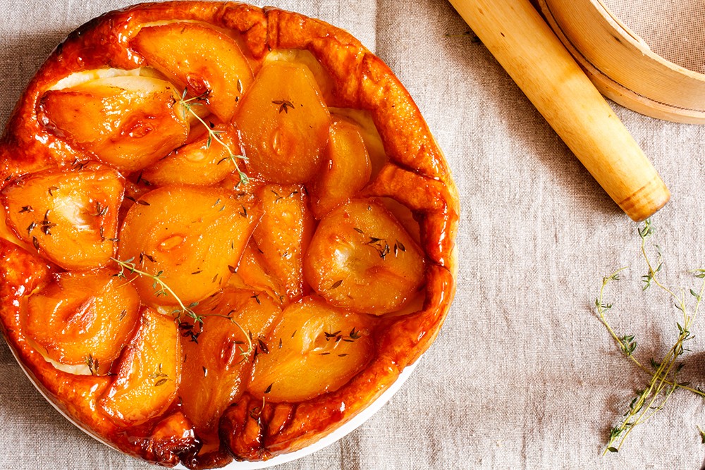 Saftige Birnen Tarte