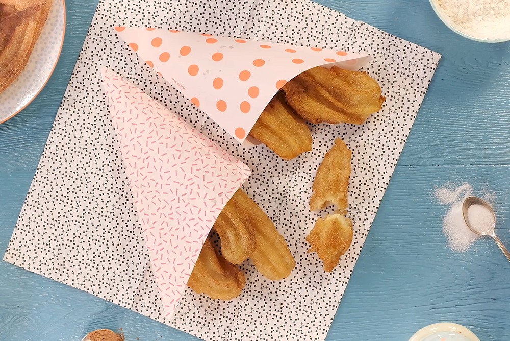 Selbstgemachte Churros