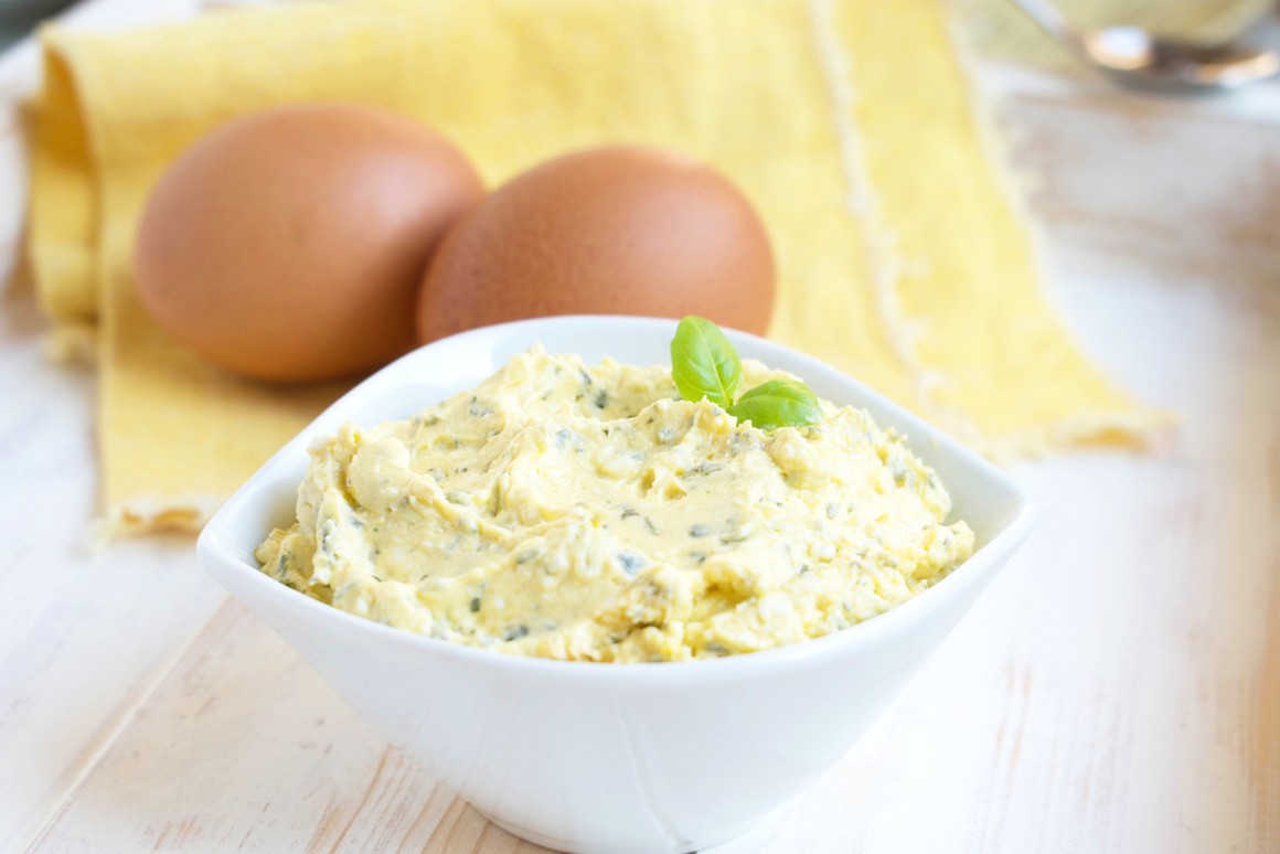 Eier-Senf-Dip