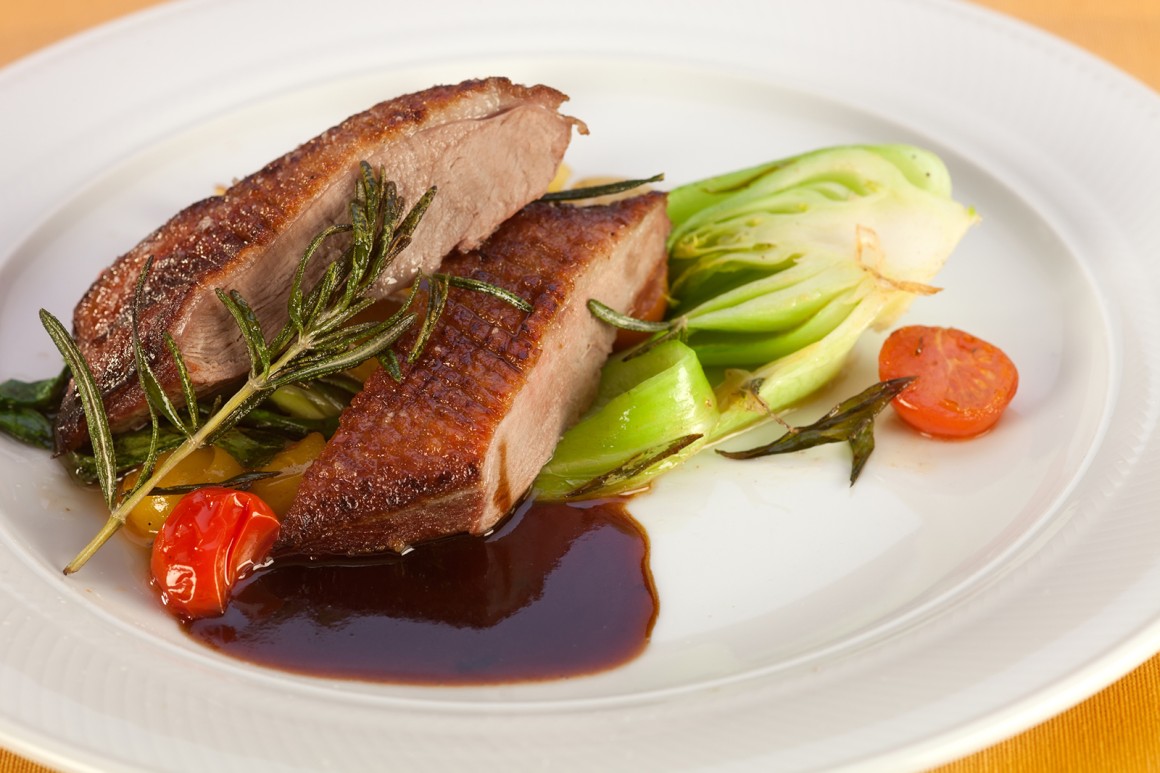Glasierte Entenbrust - Rezept