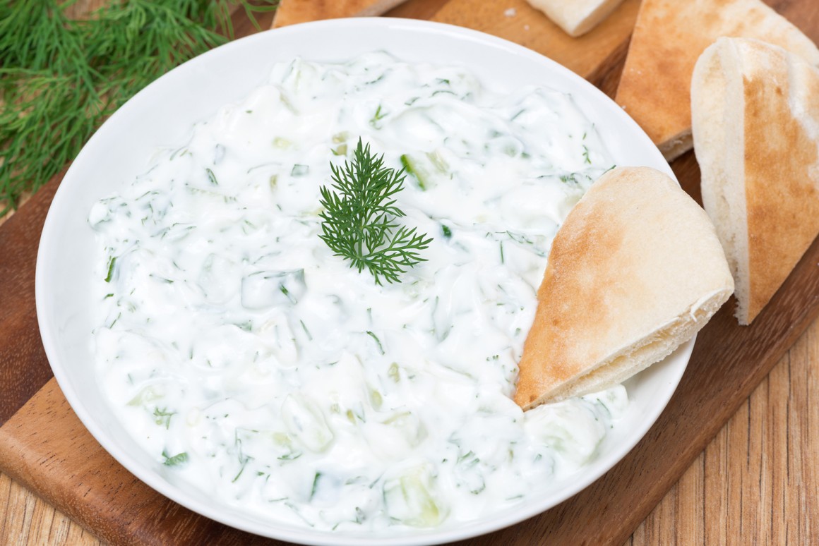Veganer Tzatziki