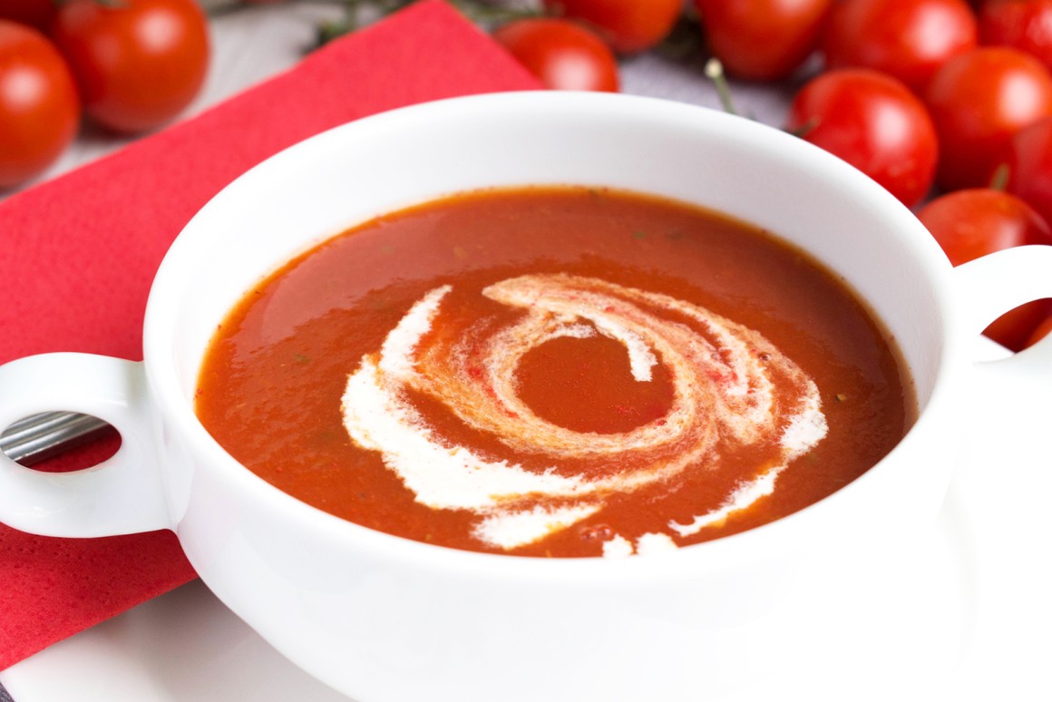 Cremige Tomatensuppe
