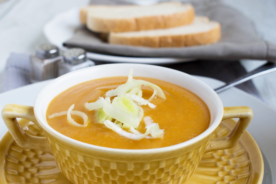 Würzige Kürbissuppe
