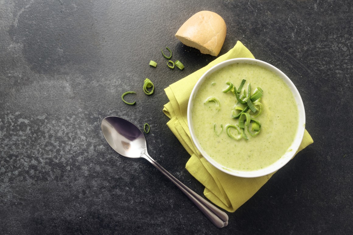 Lauchcremesuppe