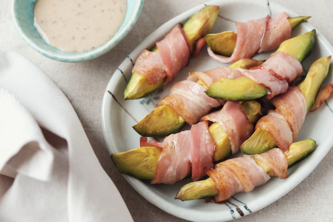 Gebackene Avocados Mit Speck - Rezept