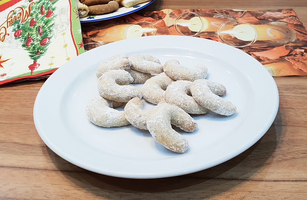 Selbstgemachte Vanillekipferl