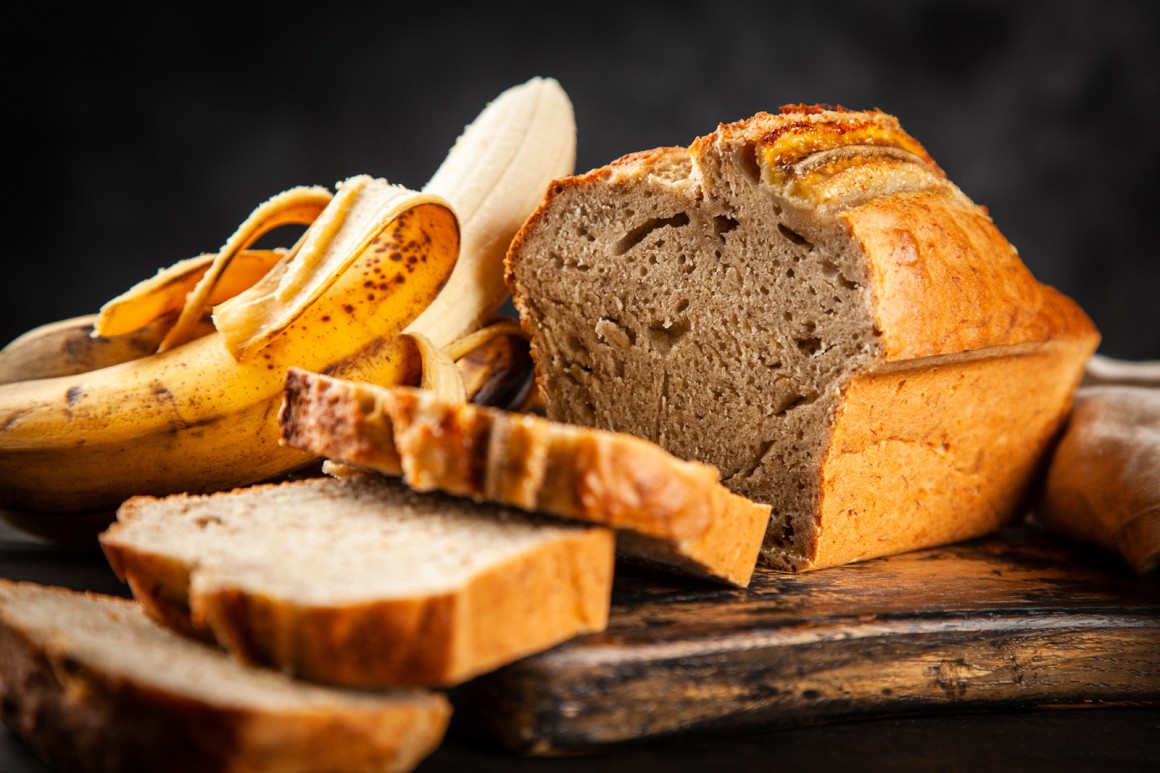 Amerikanisches Bananenbrot