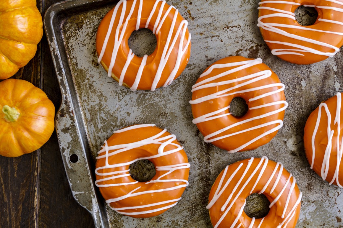Kürbis Donuts