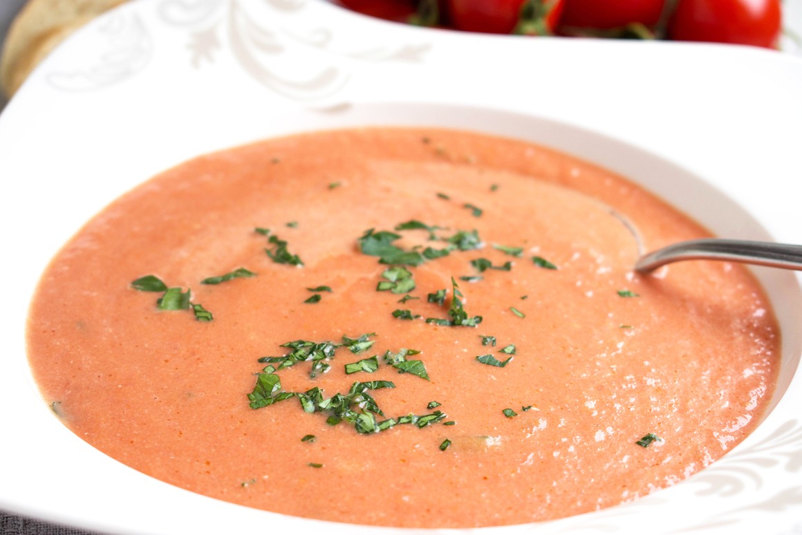 Asiatische Tomatensuppe