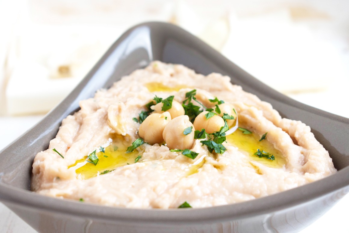 Hummus mit Apfelmus