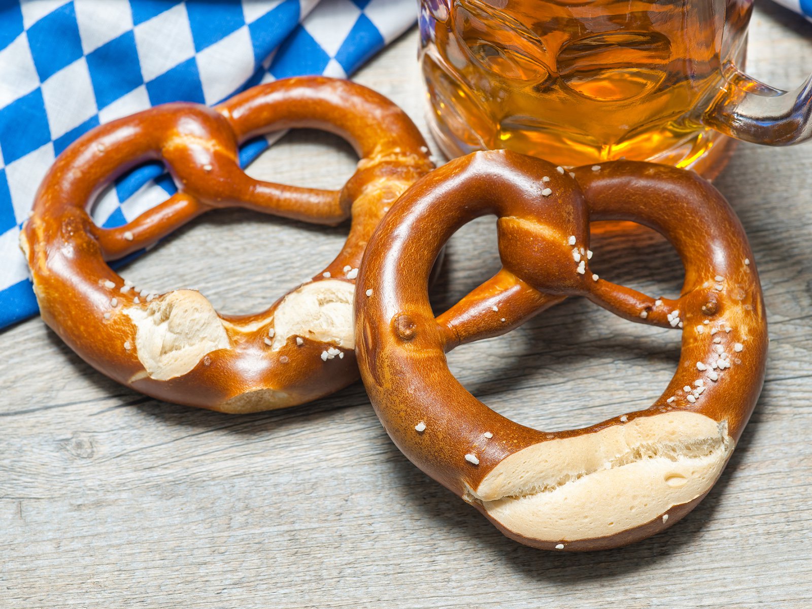 Bayerische Brezel selber machen