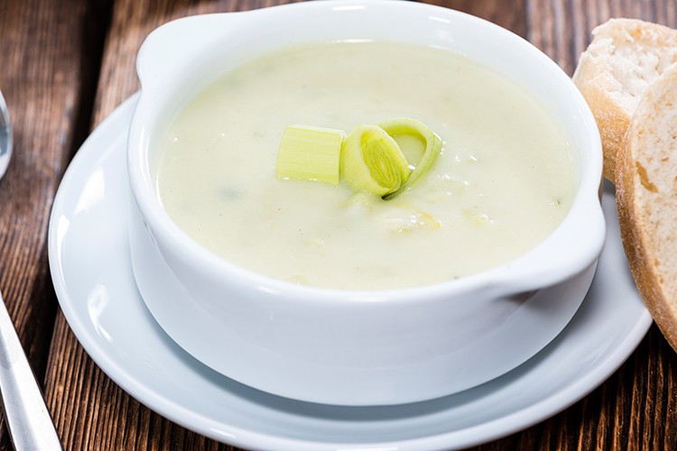 Lauchcremesuppe