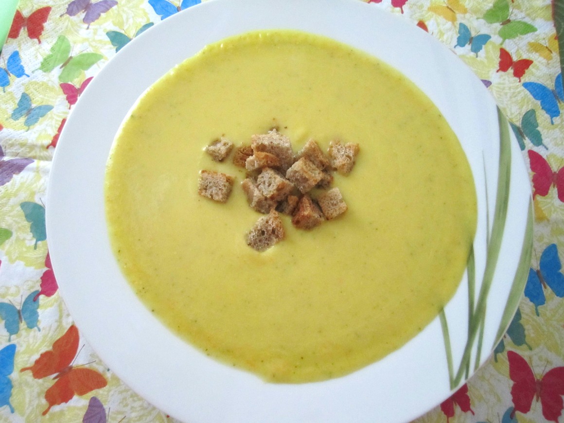 Zucchinicremesuppe