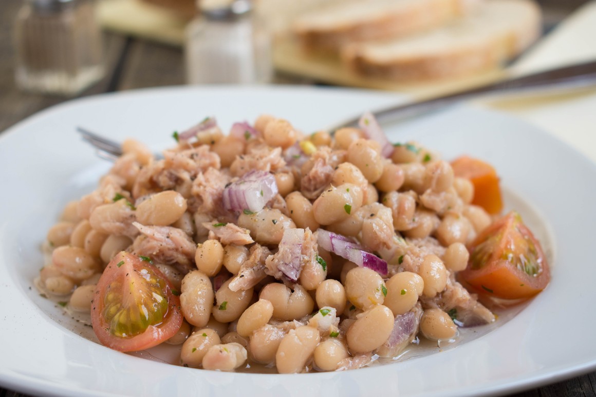 Weißer Bohnensalat - Rezept