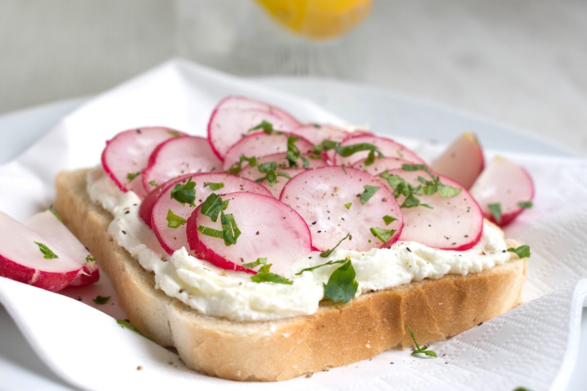 Radieschentoast