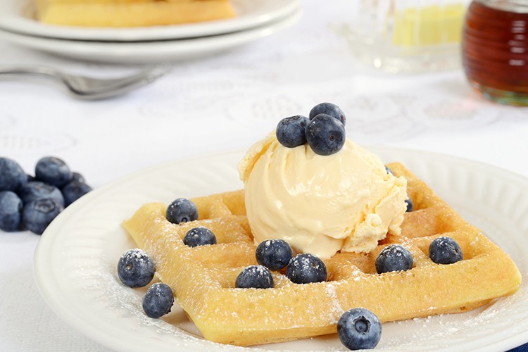 Buttermilchwaffeln