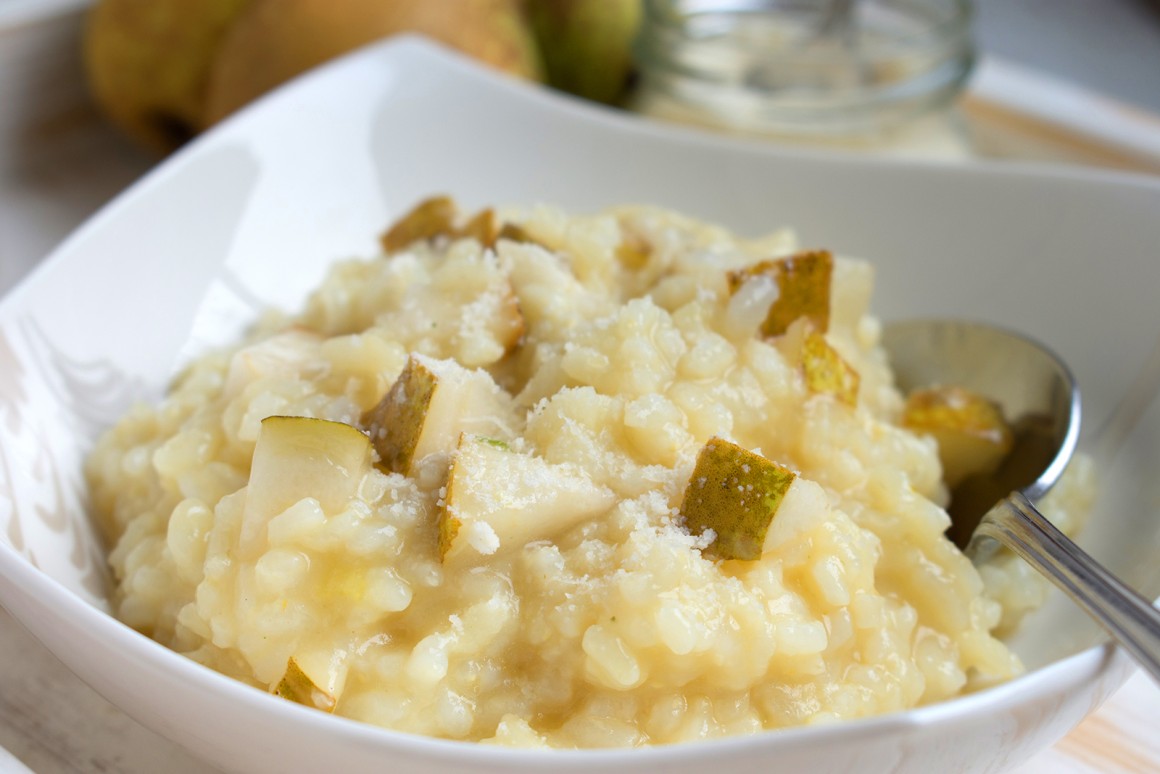 Birnenrisotto