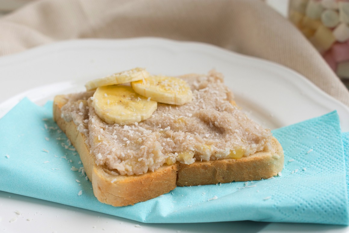 Kokos-Bananen-Aufstrich - Rezept